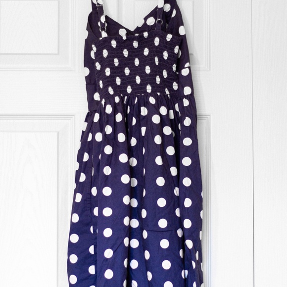 Red Camel | Blue Polka Dot Dress - Picture 2 of 5